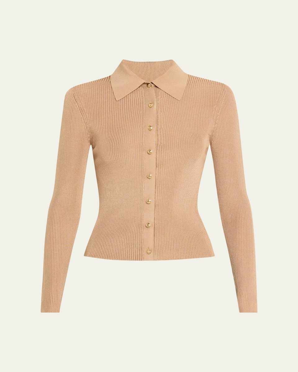 Nealie Ribbed Polo